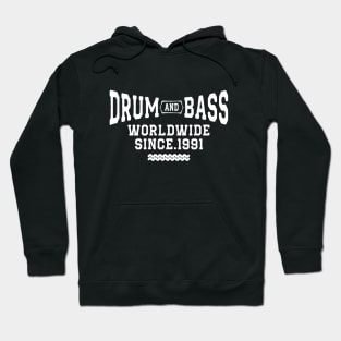 Drum And Bass Worldwide Hoodie